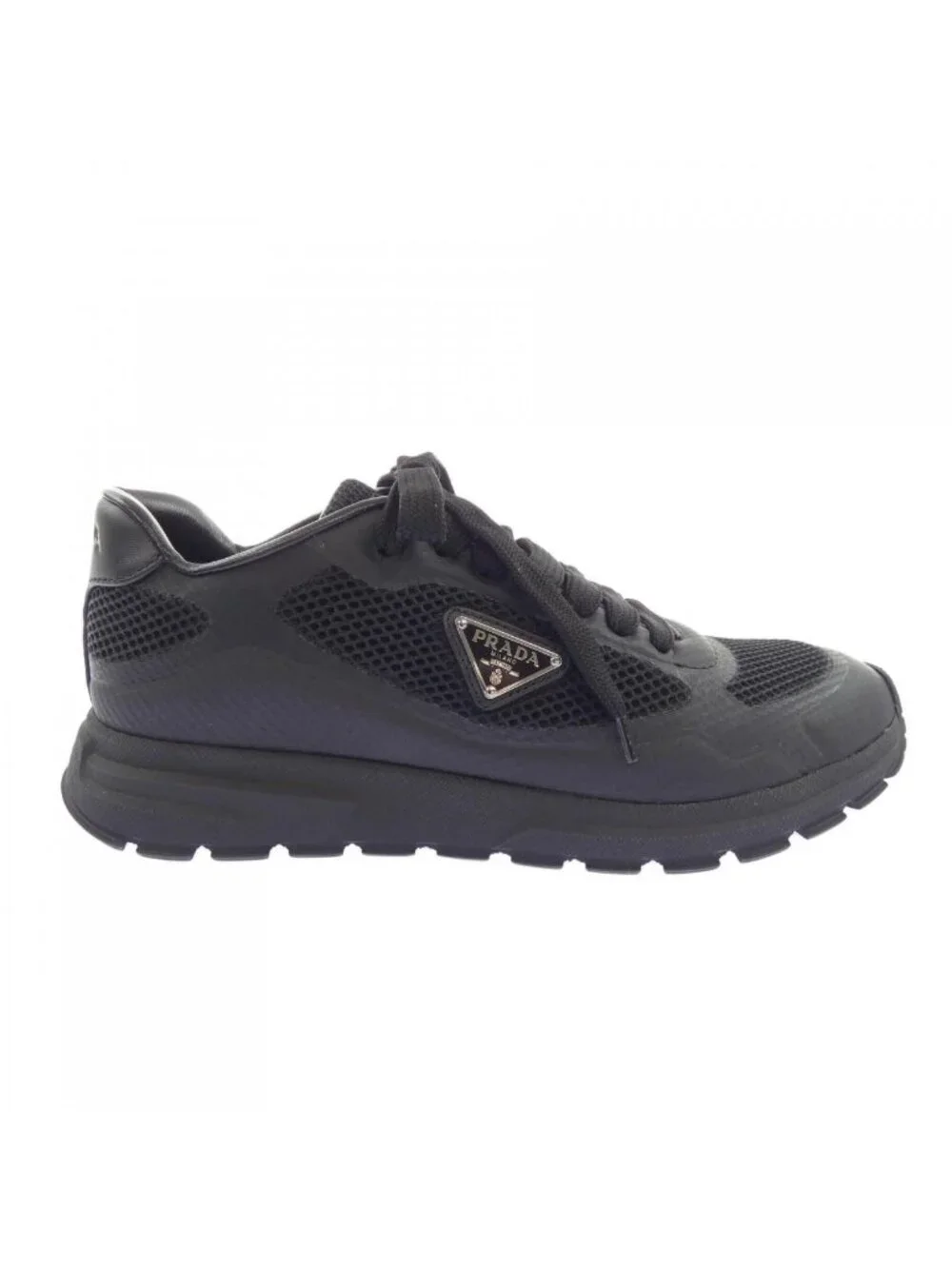 Prada Triangle Logo Sneakers